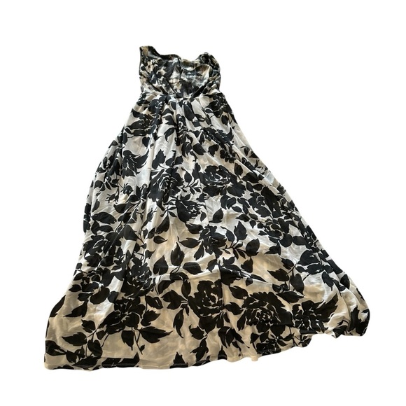 Simply Vera Vera Wang Black and White Asymmetrical Dress - Picture 2 of 3